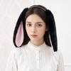 Soft Bunny Ears Headband Lop-eared Plush Headwear Elegant Easter Rabbit Hair Hoop  Events