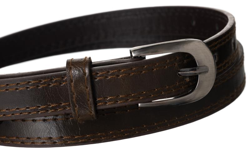 Women's PU Belt SBB-CV-1 BROWN 105