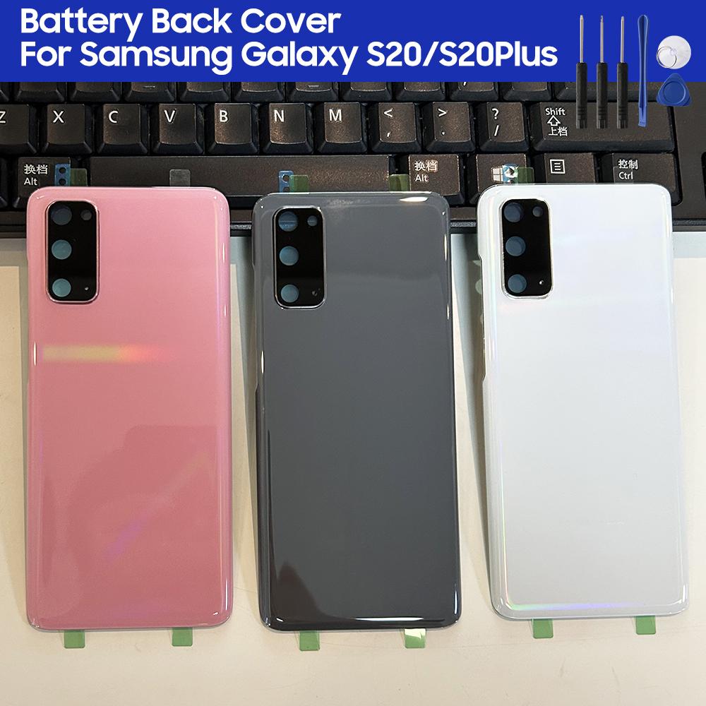 Back Cover Cases Battery Cover Housing For Samsung Galaxy S20 S20 Plus S20+ Back Rear Glass Case