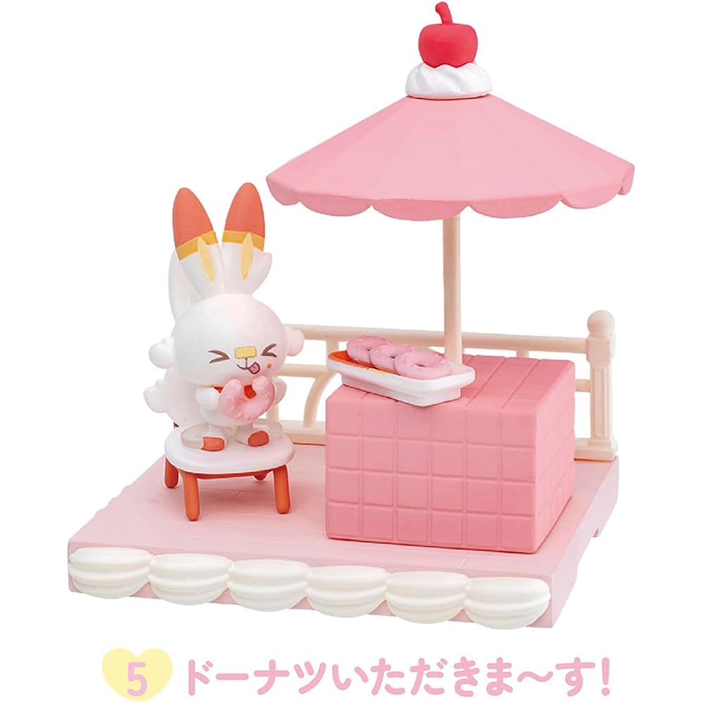 Takara Tomy Pokemon PokePeace Collection House Sweets Shop Box Toy Set