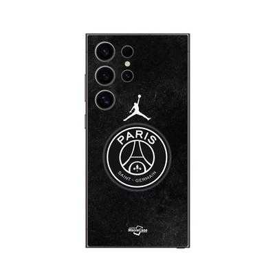 Coque Pour Samsung Galaxy S24 Ultra Psg Jordan Logo Noir