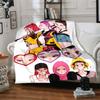1pc KPop Demon Hunters28 Blanket, Gift, for Men and Women, Soft Blanket, Good for Sofa Bed Couch Travel, Lightweight Flannel Blanket