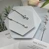 Vivienne Westwood Minimalist Versatile Brass Necklace Women necklace Silver 6302030202P102