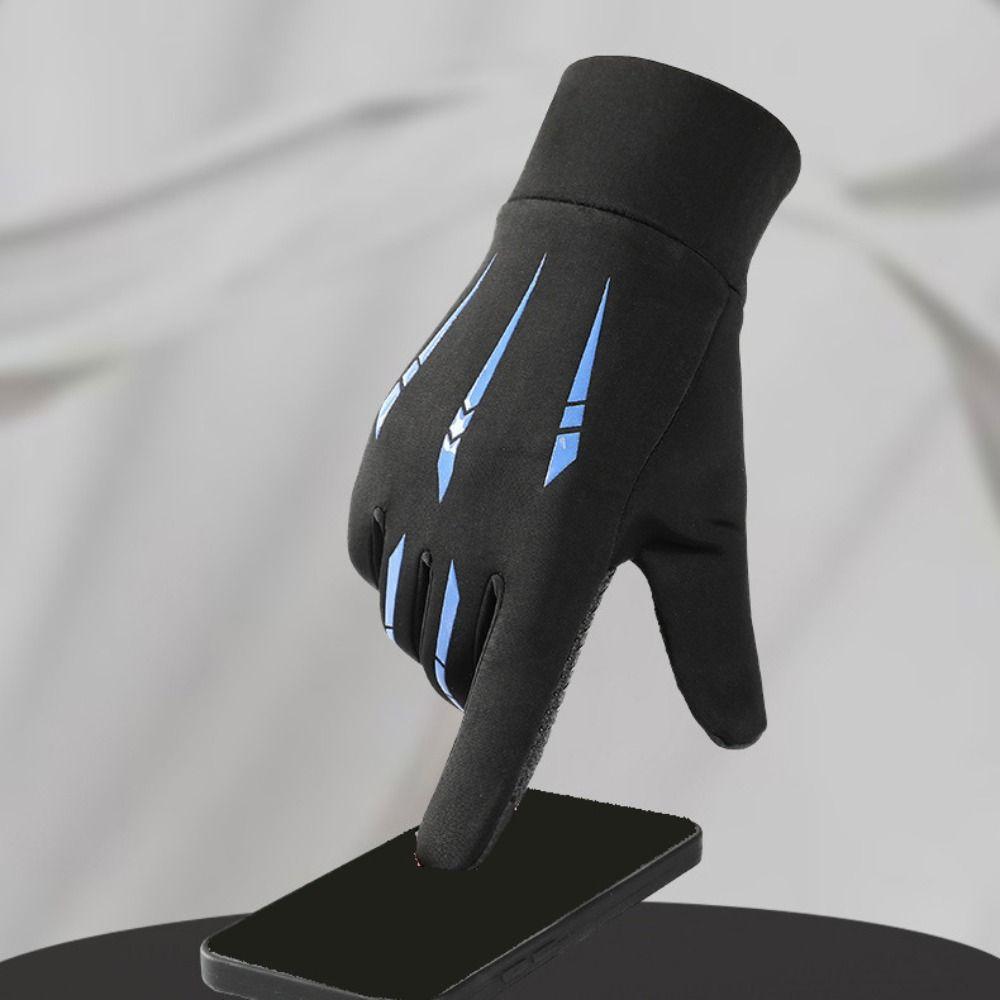 Waterproof Full Finger Gloves Anti-Slip Riding Protective Mittens Cold-proof Gloves  Outdoor