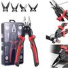 5-in-1 Draadstripper Gereedschap Set Combinatie Verwisselbare Tangen Kit Draadstripper Draadkrimptang Combinatietang Kabelknipper