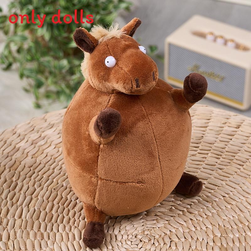 Hippopotamus Unicorn And Giraffe Plush Toy Keychain Pony With Soft Short Plush For Collectors And Decor