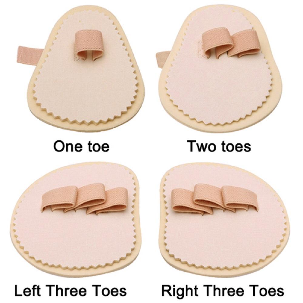 1/2/3pcs Toe Straightener Pad Splint Set Foot Care Tool Hallux Valgus Adjuster Bandage Feet Toe Separator Support Foot Pads