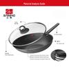 Sanhe Non-Coated Titanium Alloy Wok