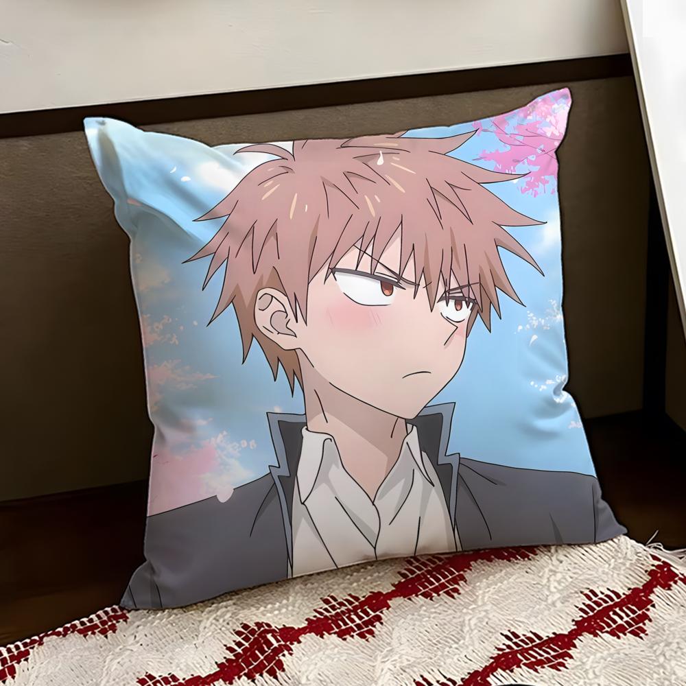 Anime EFGEFB Cushion Cover Reversible Soft Durable Pillow Cover Home Car MultiScene Use for Daily Comfort
