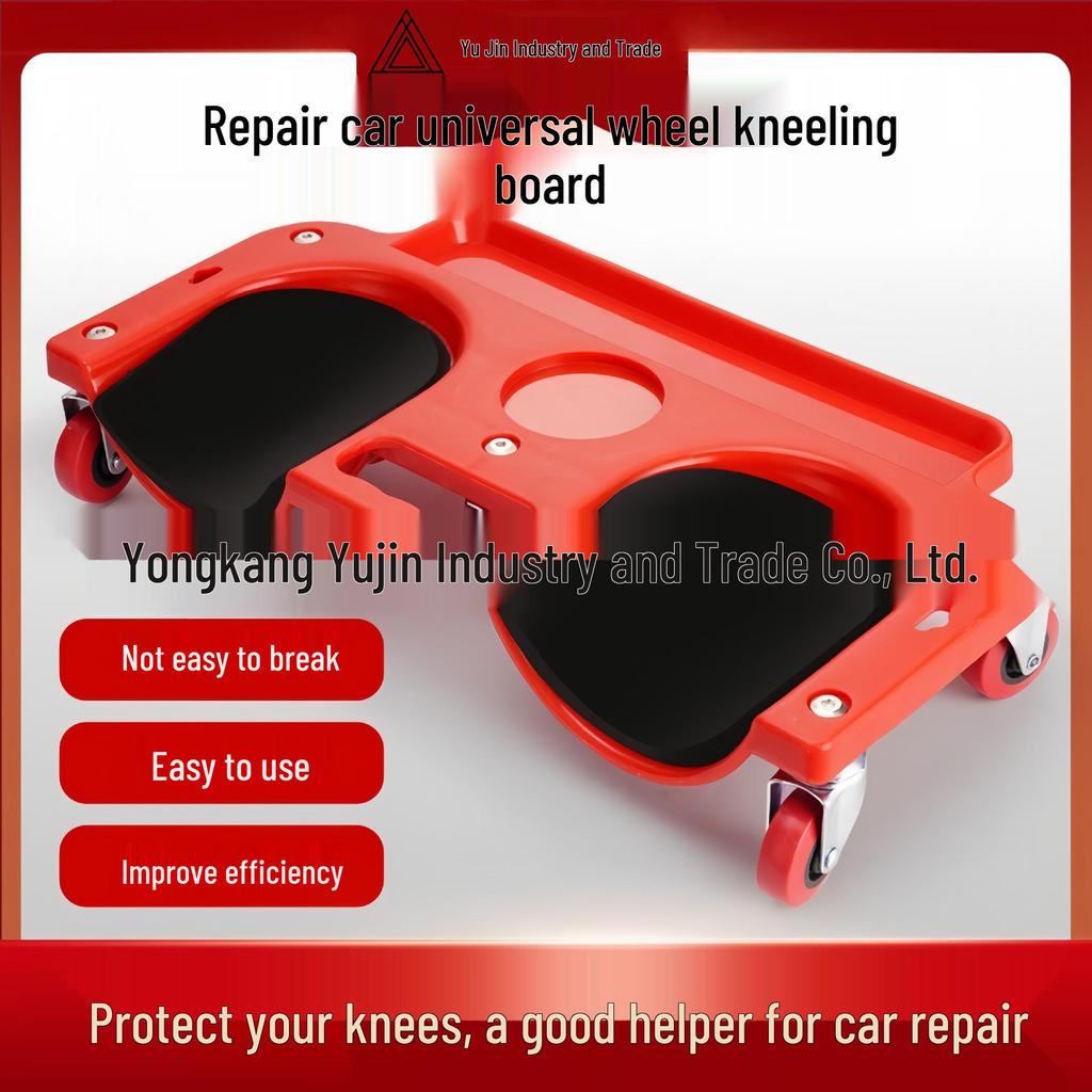 Universal Kneeling Board with Wheels - Construction Floor Tile Knee Pads Roller