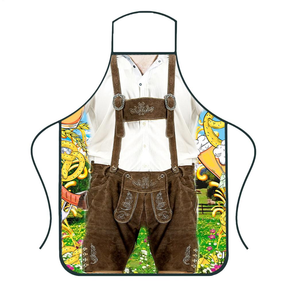 Lustige Schürzen für Männer Erwachsene Kochschürze Fleckenabweisend Atmungsaktive Schürzen für Weihnachten Restaurant Hochzeit Halloween