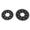 410 Chain Sprocket 18T/22T/25T/28T Fixed Gear Sprocket Suitable for Electric Scooters Bicycles Motorized Bikes and Pit Bike