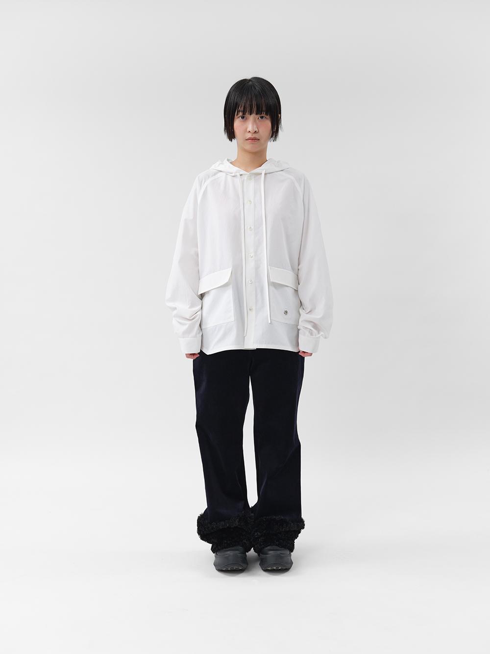 Bokbok Dog Stroll Shirt - White M