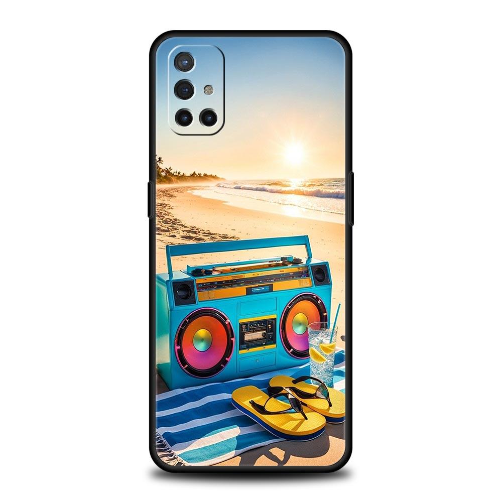 Retro Recording Device Phone Case For Oneplus 13R 13 12R 11 10T 10R Nord N100 N200 N10 10 9 9R 9RT CE 3 2 Z Pro Soft TPU Cover