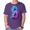 Unisex Crew Neck T-Shirt League Of Jinx Graphic Short Sleeve Casual Tee