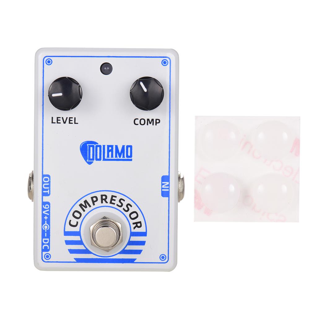 Dolamo D-1 Chubby Comp Pedal Kompressor E-Gitarren-Effektpedal mit True Bypass