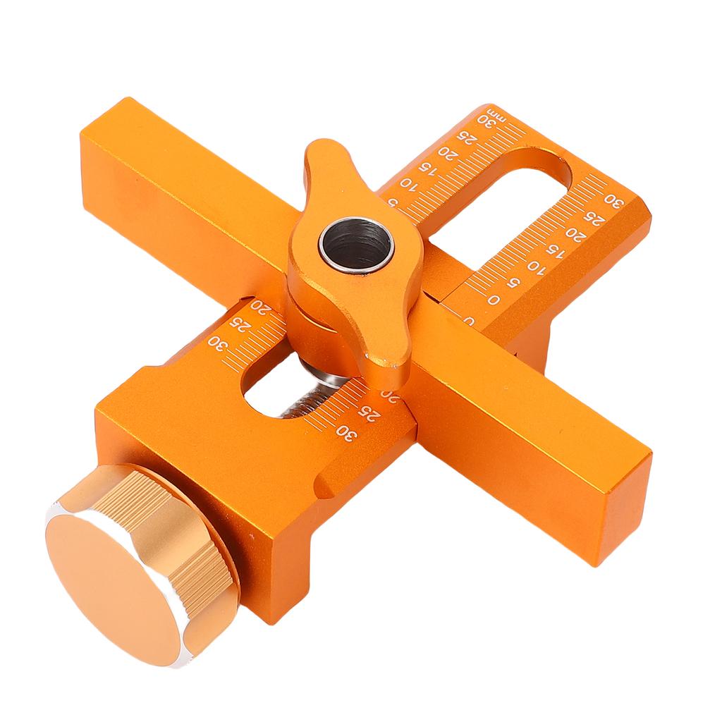 Cabinet Door Mounting Jig Aluminum Alloy Adjustable Arm Door Installation Locating Kit with 6mm 8mm