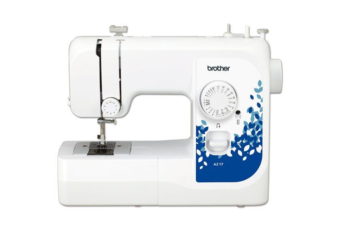 Machine À Coudre - Brother - AZ17 - Plastique/Metal - Blanc/Bleu - 17 Points De Couture