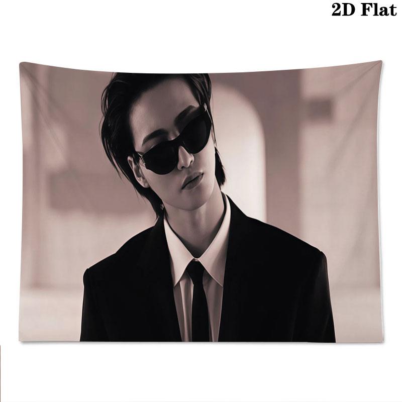 Seonghwa Art Wall Tapestry, Aesthetic Printed Fabric Blanket, Suitable for Bedroom, Living Room, and Home Decor.