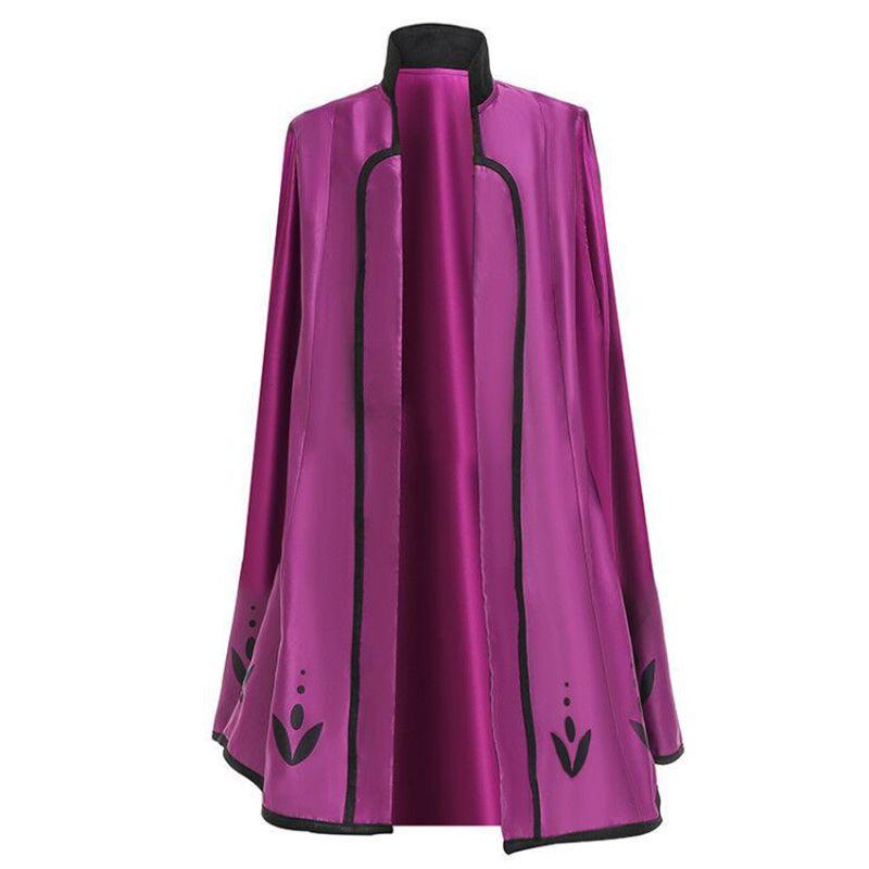 Die Eiskönigin Elsa Anna Kinder Cosplay Kostüm Elegantes Prinzessinnenkleid für Mädchen