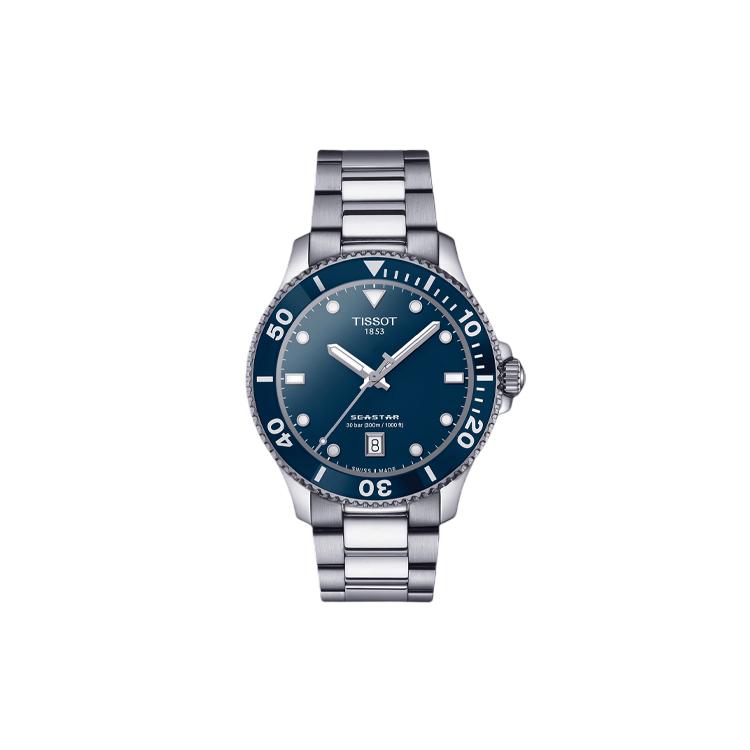 

TISSOT Starfish Collection Quartz Movement 300 meter Water Resistance Men s Watches Watch Blue Dial T120.410.11.041.00 Blue Dial