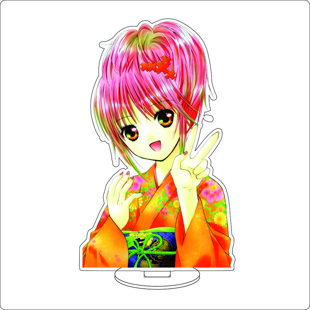 16CM Anime Shugo Chara Cosplay Acrylic Stand Ornaments Hinamori Amu Tsukiyomi Ikuto Hotori Tadase Figure Stand Halloween Gifts