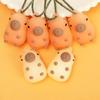 Car Charm Backpack Cute Decoration PVC Soft Silicone UV Color Changing Capybara Stylish and Cute Car Interior Accessories 1-4pcs