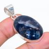 Sodalite Gemstone Handmade 925 Steling Silver Jewelry Pendant 1.69" GK-4614