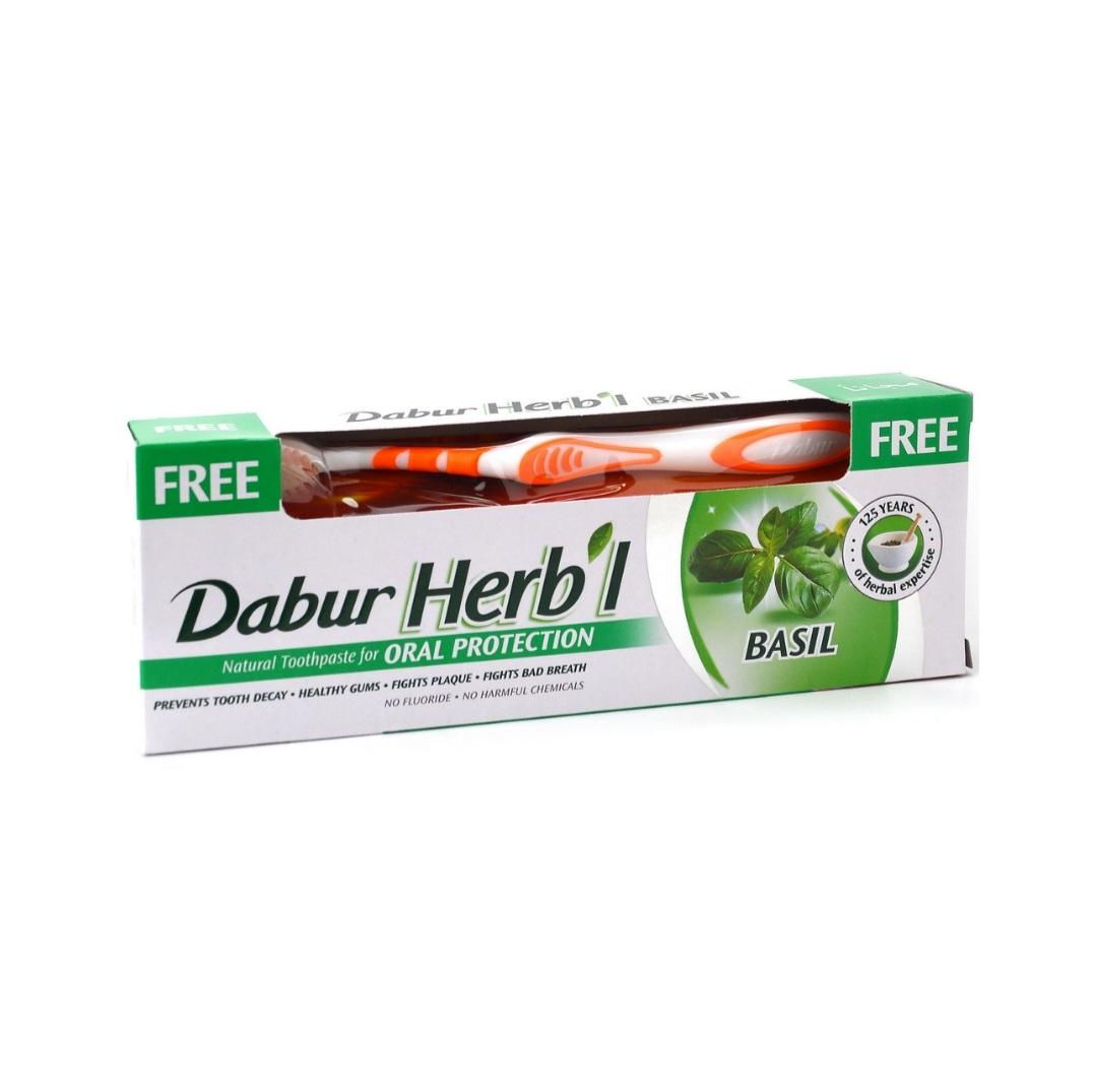 

HERB`L basil toothpaste + toothbrush 1 pcs