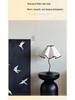 Girlish Heart Petal Umbrella Lamp: Minimalist Mid-Century Night Light for Bedroom and Study Atmosphere.