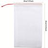 10pcs Fruit Protection Netting Bags, 30cm X 20cm with Drawstring, Garden Barrier for Protecting Fruits, Grow Bags for Plants