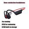 IPX8 Bone Conduction Earphones Bluetooth 5.3 32GB Built-in Storage Bone Conduction Headphones For Exercise Running Swimming