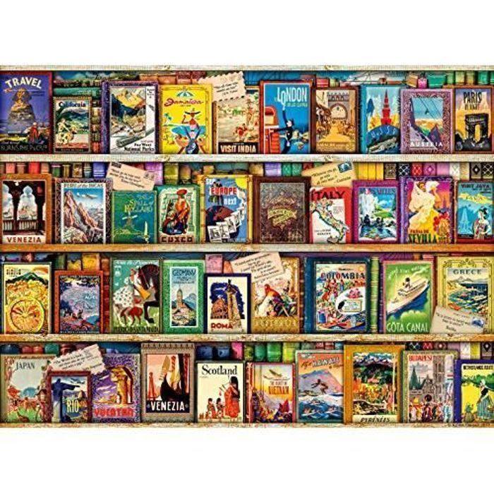 Ravensburger Guide de Voyage Vintage 500pc Puzzle 14752