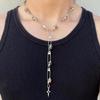 Eye Catching Thorn/Star Pendant Necklace Adjustable Length Neckchain Choker Adorment for Stylish Outfits and Parties