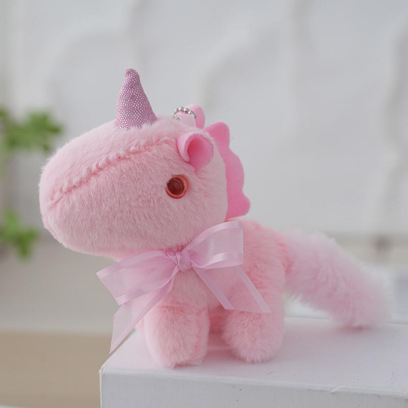 Adorable Plush Unicorn Keychain With Soft Pp Cotton Filling In Various Colors