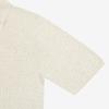 Sekanskeen Linen Mesh Collar Top Aewst5100