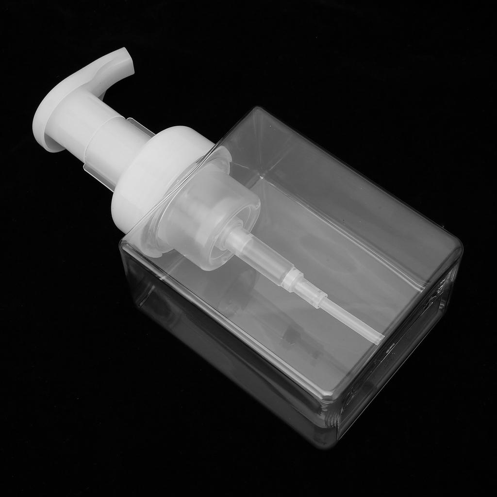 Plastikowa butelka do spieniania mydła Pusta butelka do ponownego napełniania dozownik do spieniania 250 ml