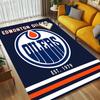 Edmonton Oilers Wohnzimmer rutschfester Teppich Weicher Teppich für Schlafzimmer Spielzimmer Sofa Büro Heimdekoration Fußmatte Weihnachtsgeschenk C9301301