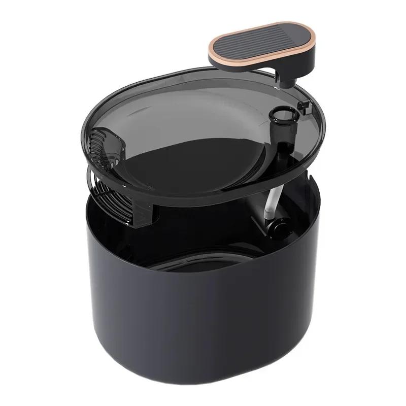 Fontanella Automatica per Animali Domestici da 3L con Luce LED Ultra Silenziosa Fontanella per Acqua Potabile per Animali Domestici USB Gatti Elettrica Silenziosa Distributore d'Acqua per Animali Domestici