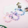 Sanrio Kuromi Stitch Letter Plate Phone Chain Keychain Bag Pendant Accessories
