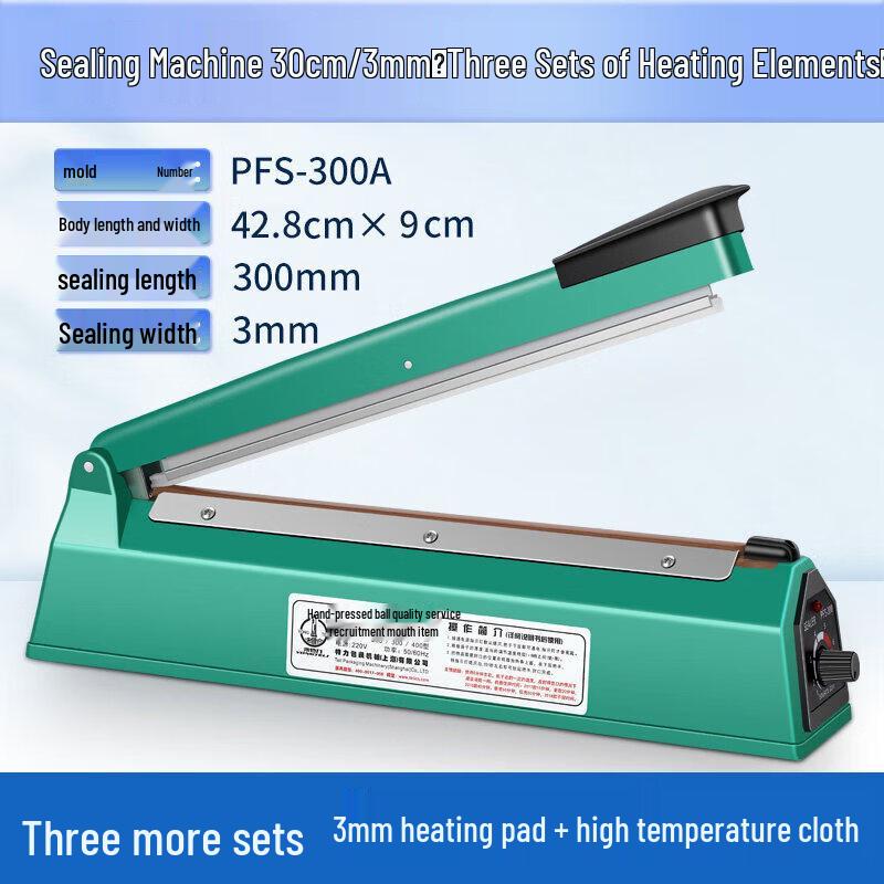 Portable Hand-Pressure Heat Sealer