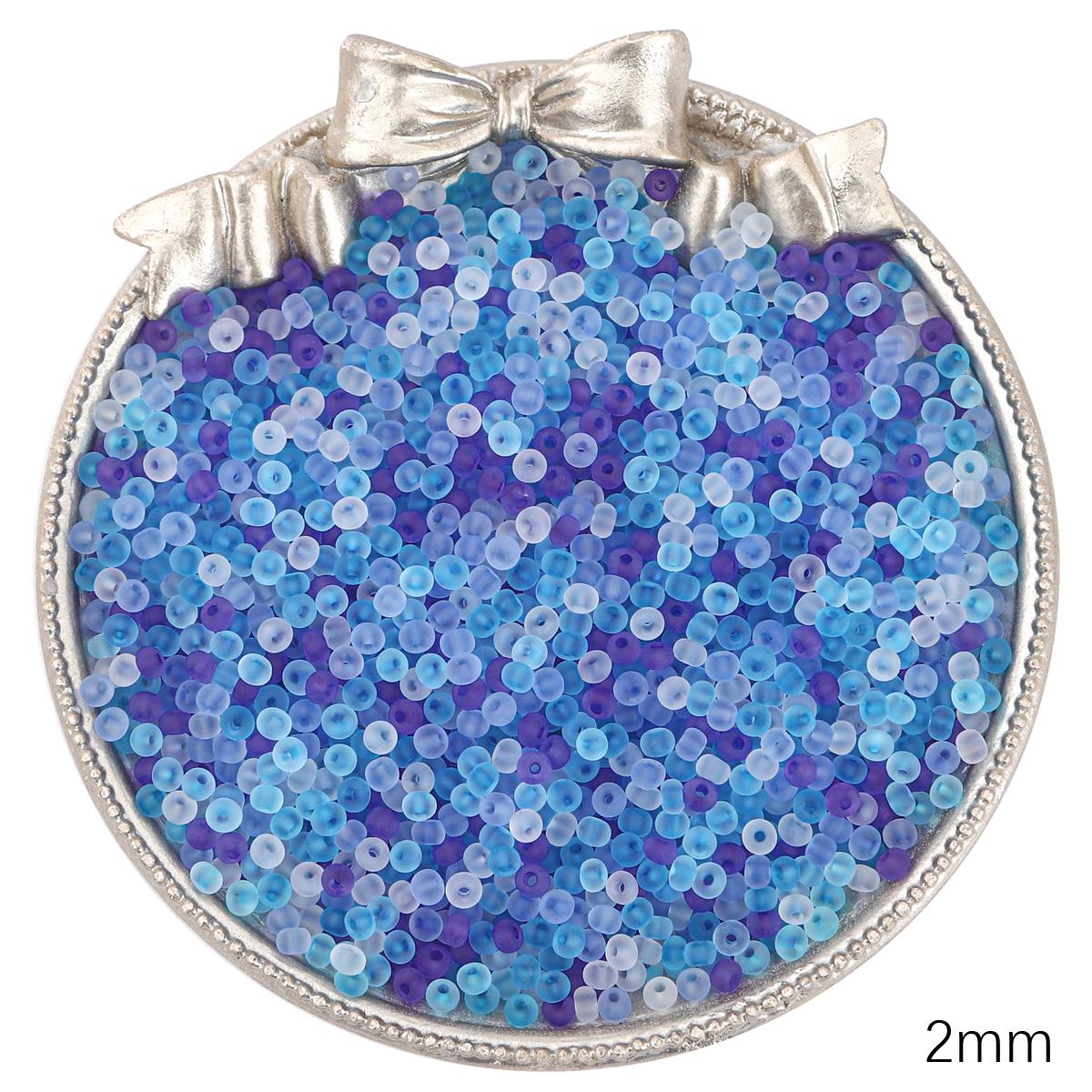 

Прозрачные матовые чешские стеклянные бусины, свободные бусины для изготовления ювелирных изделий своими руками, швейные бусины, аксессуары 01 2mm 660pcs