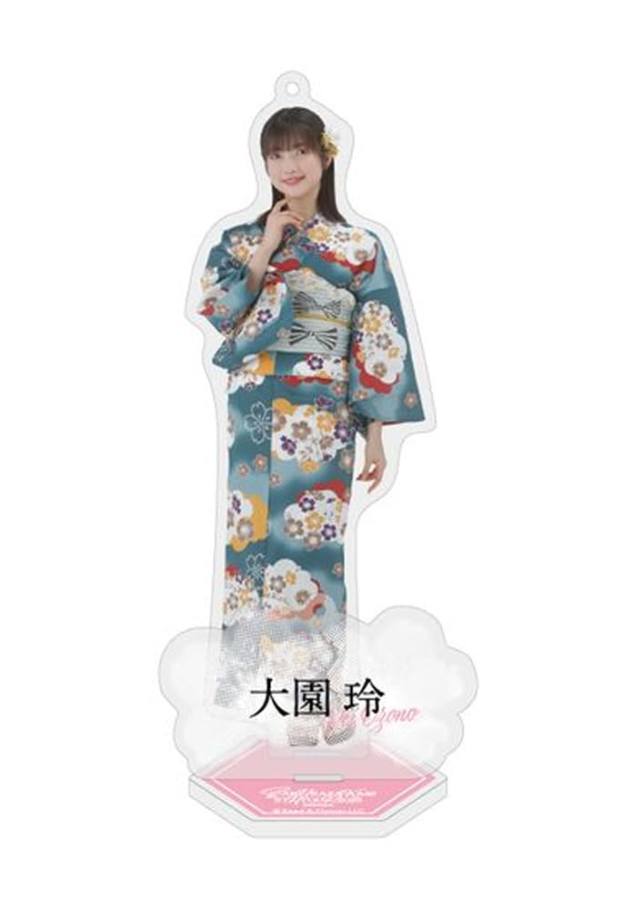 [Sakurazaka46] Acrylic Stand Keychain 2025 Yukata Ozono Rei