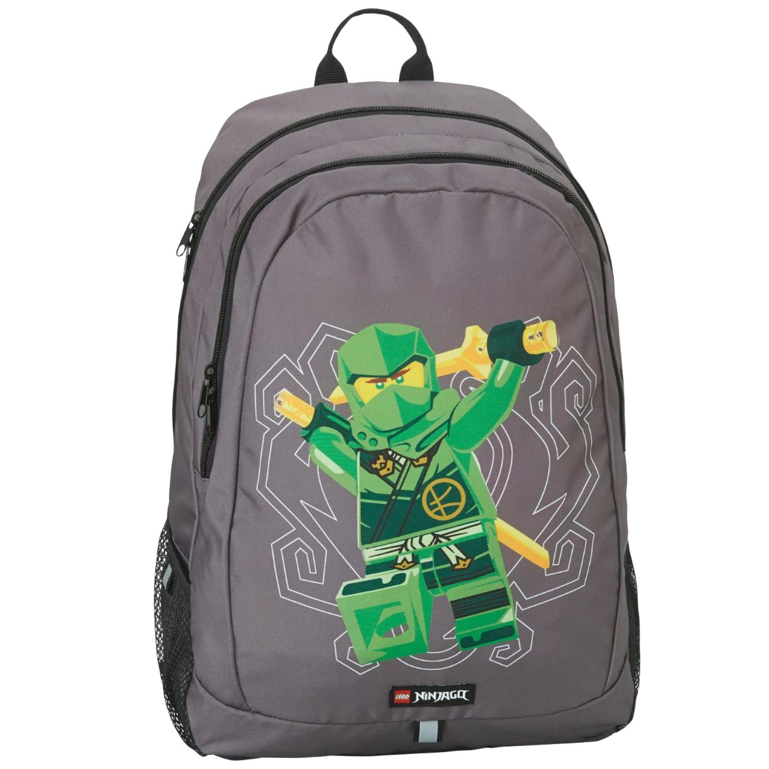 LEGO Core line Ninjago Backpack, for Boy grey Backpack
