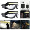 XTE Smart Sensor High-Brightness Headlamp Compact Multifunctional TYPE-C Rechargeable Glasses Lamp