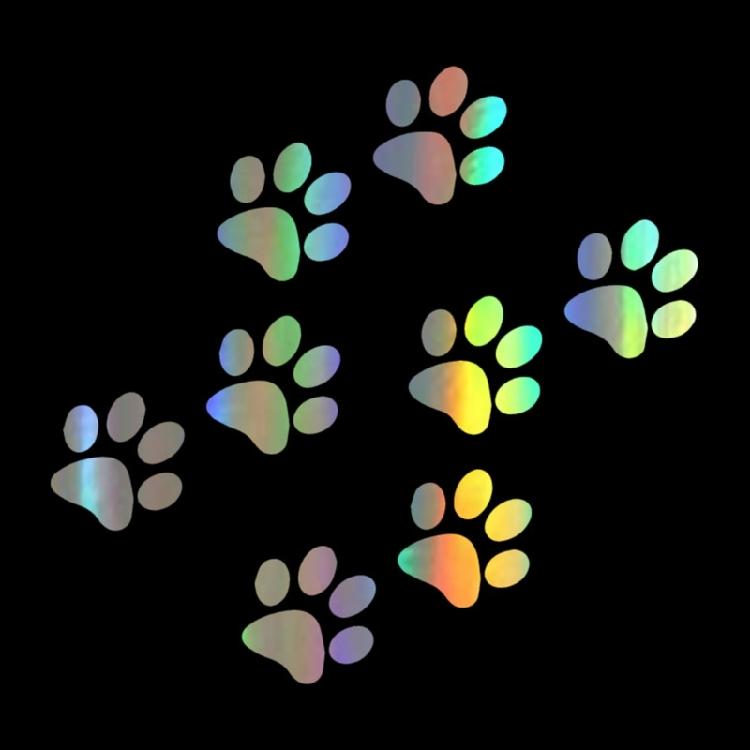 8Pcs Not Fade Water Resistant Pet Themed Stickers Upgrades for Auto Exterior & Personal Belongings Long Lasting Quality