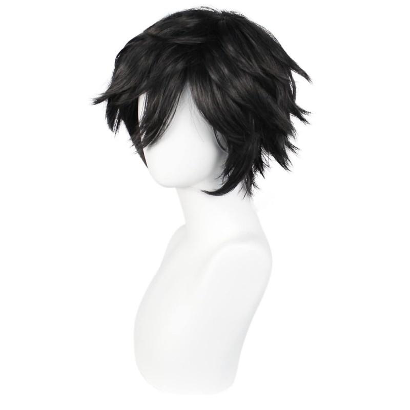 Jujutsu Kaisen Fushiguro Toji Cosplay Wig Black Short Synthetic Men Role Play