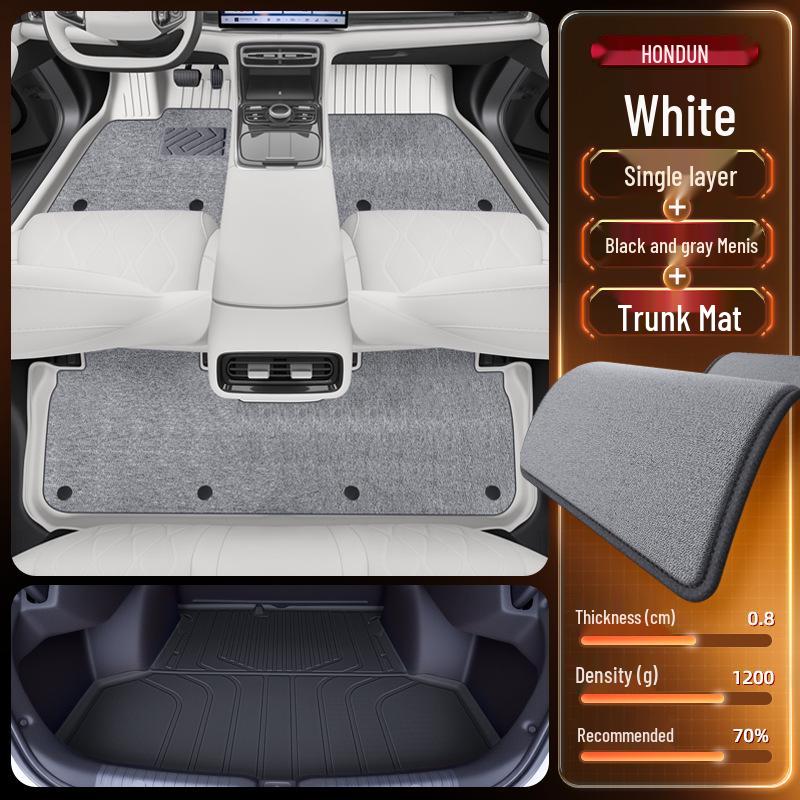 Floor Mats for Geely Galaxy A7 (2025) - TPE Car Interior Modification Accessory
