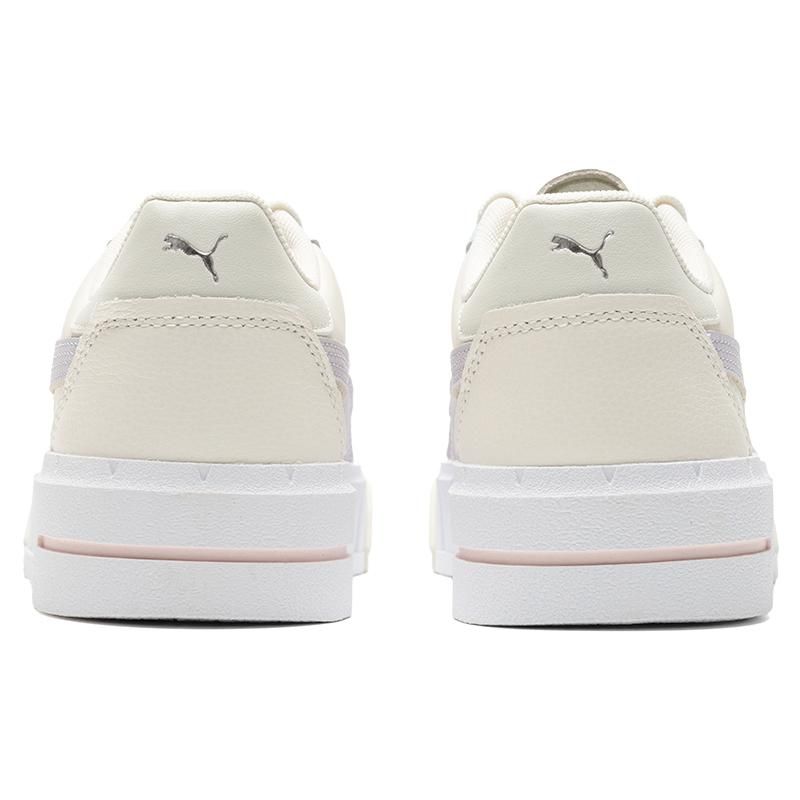 Puma Cali Court Lth Comfortable Durable Low-Top Sneakers Women Sneakers Blue Purple Beige 393802-07