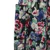 unused CHRISTIAN AUJARD Floral Long length skirt 63 Black series Women Used